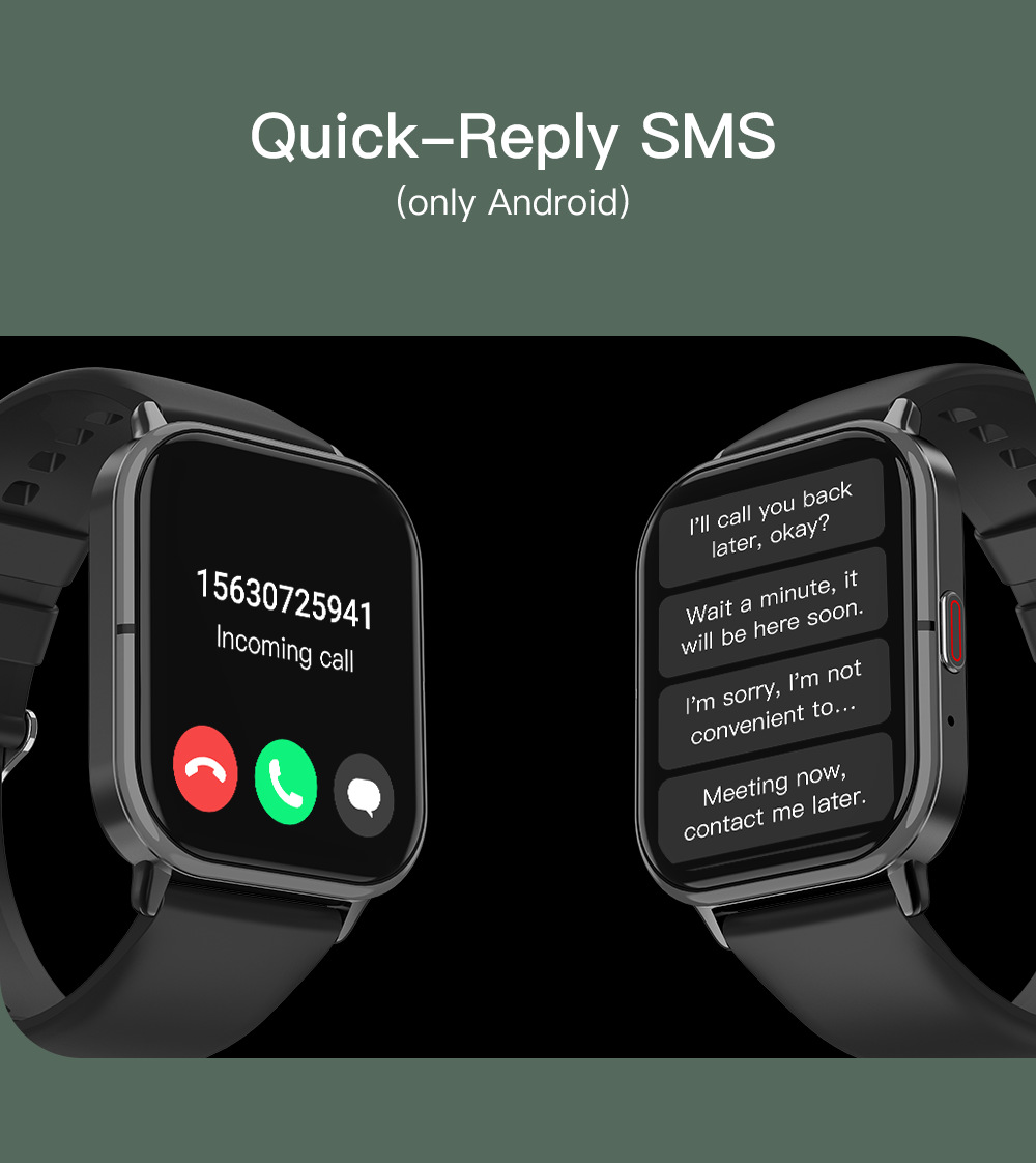 亚马逊爆款T19F蓝牙通话手表心率睡眠多运动音乐IP68防水智能手表详情10