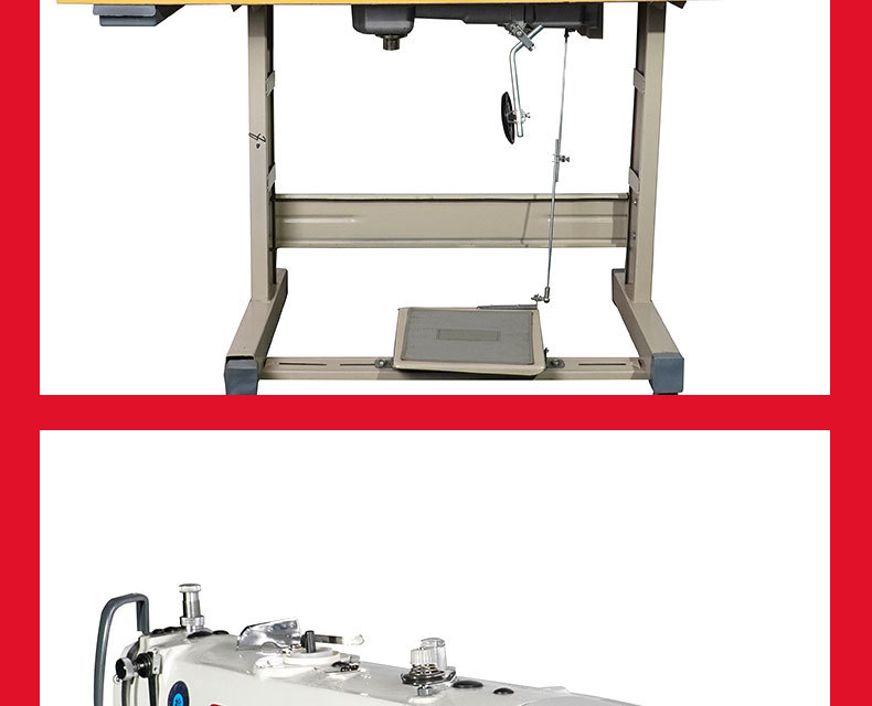 Thin material cutting and packaging integrated direct drive 5300D automatic thread cutting sewing machine, computerized flat sewing machine, high-speed automatic flat sewing equipment pic 3