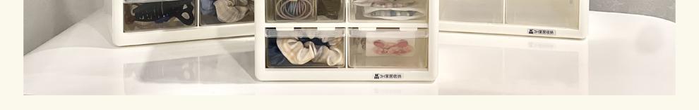 抽屉式零件盒收纳柜箱家用分格塑料透明工具盒收纳物料盒子大容量详情18