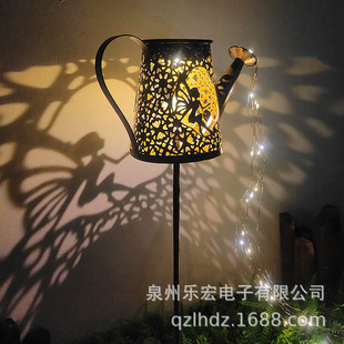 Cross-border best-selling solar led European-style garden lights, outdoor landscape eagle ground insert lawn lights, and garden decorative lights pic 7