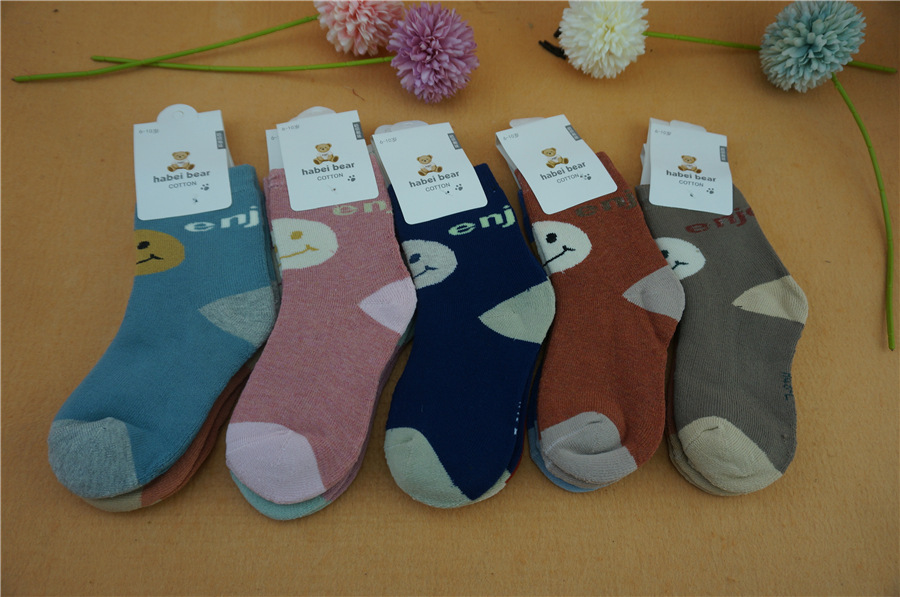 哈呗熊娃新品冬季宝宝毛巾袜毛圈袜儿童保暖婴儿学生袜子详情9