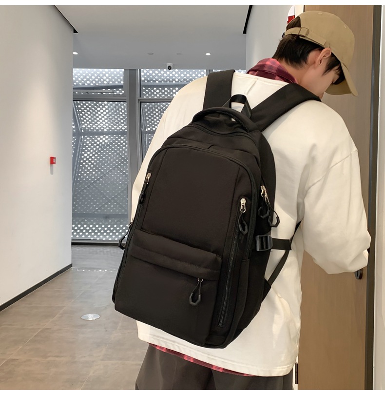 初高中小学生大容量书包可做logo印字批发补课培训班广告儿童书包详情29