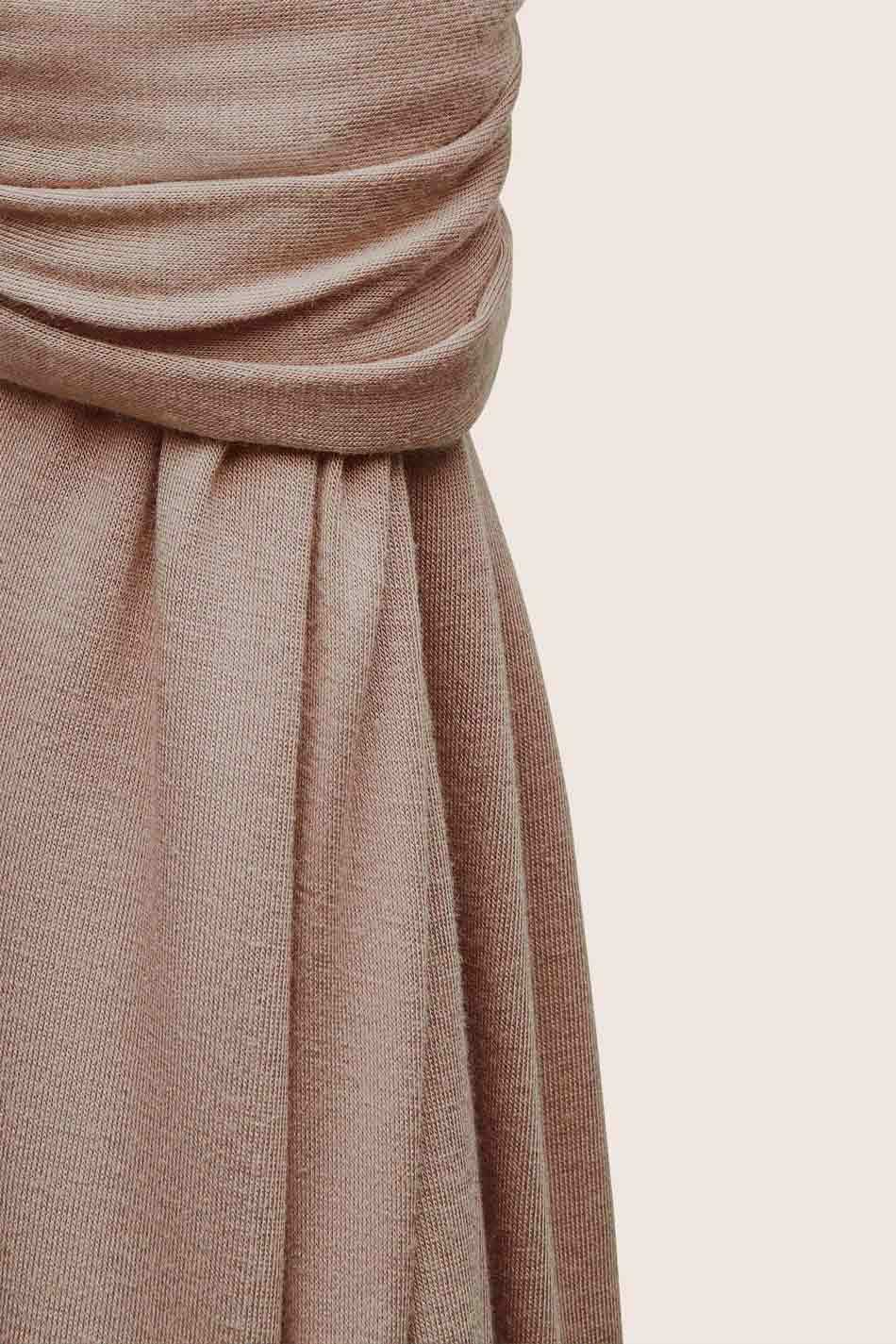 High-quality solid color modal rolled-up mercerized cotton scarves, shawls and headscarves for cross-border Middle East Jerseyscarf pic 16