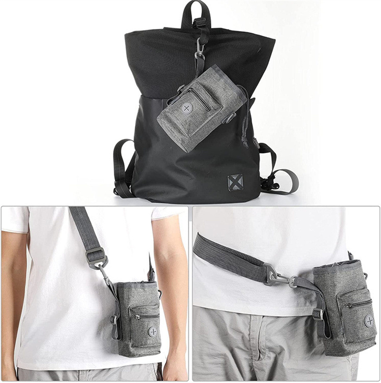 Pet training bag, portable snack bag for dog outings, dog walking bag, multi-purpose pet garbage collection bag, dog training waist bag pic 6