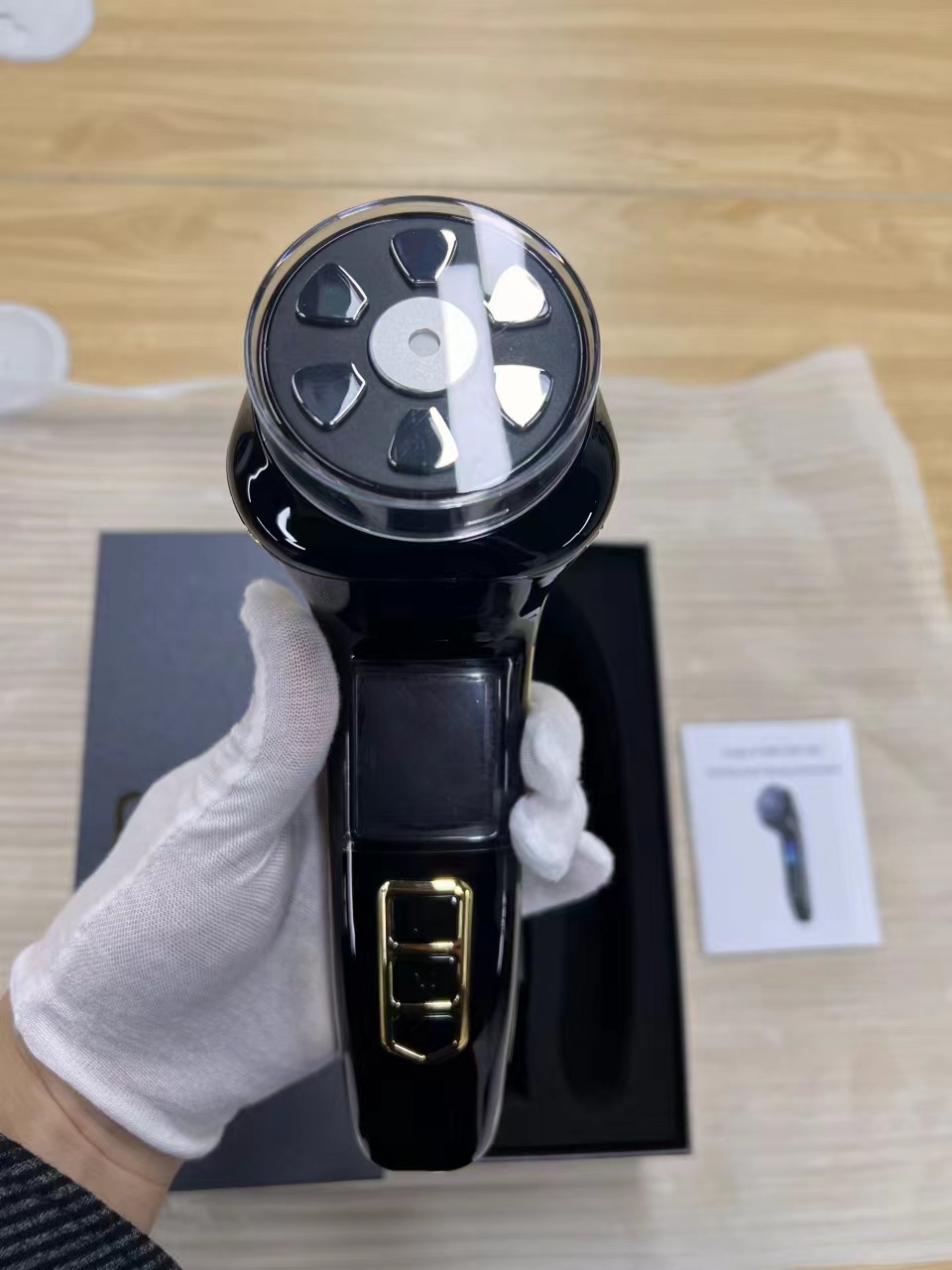 跨境四合一hifu超声刀美容仪rf射频仪微电流脸部提拉紧致按摩仪详情13