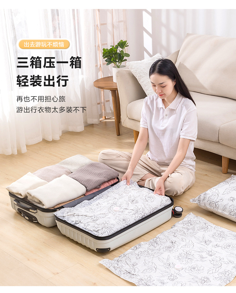 Vacuum storage bags, vacuum compression bags, thickened special bags for clothes and quilts, super thick and airtight sorting and packing bags pic 12