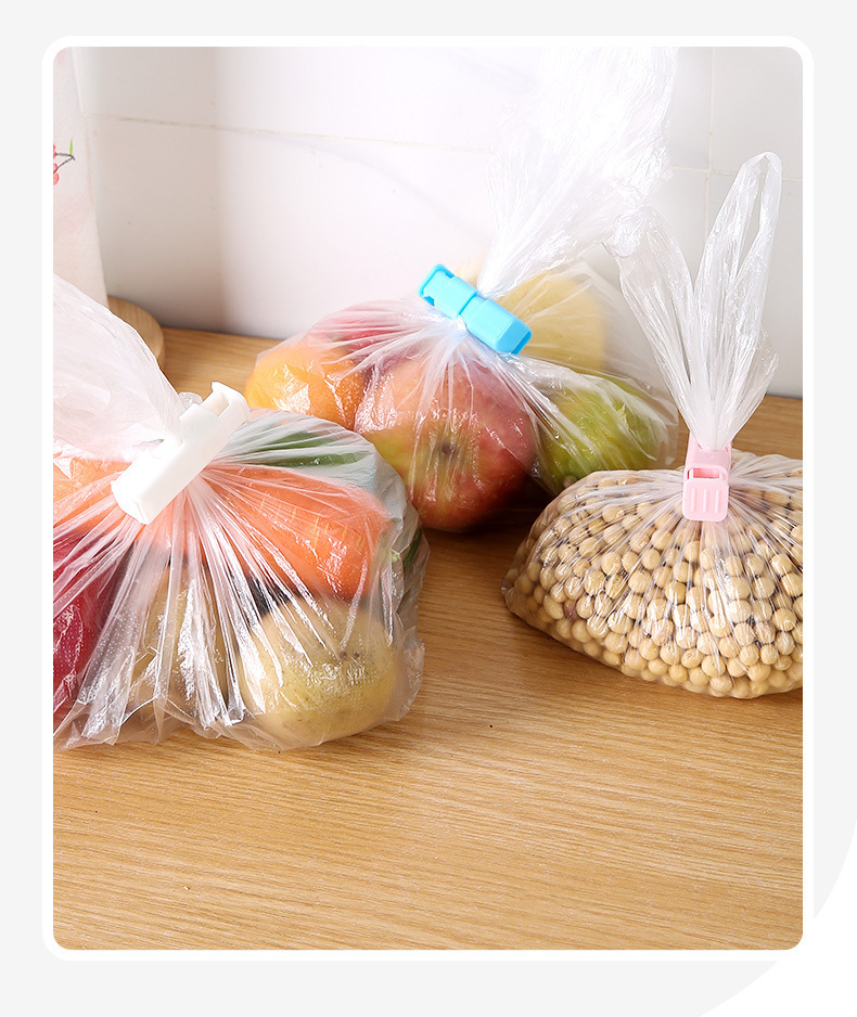 Sealing clamp press-type bread, toast, snack preservation, moisture-proof spring clamp, food-grade plastic sealing clamp, snack pic 15