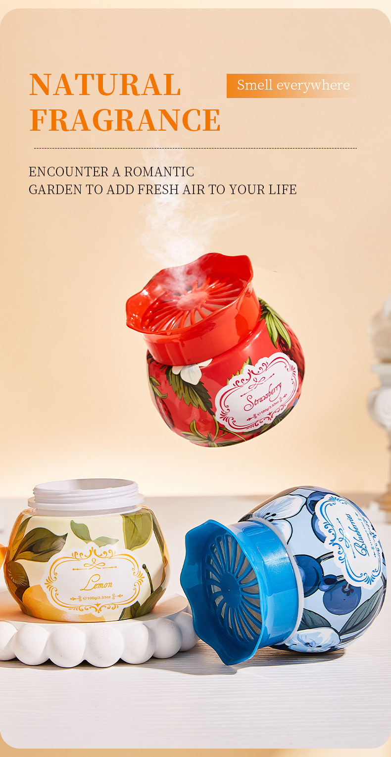 【跨境专供】FORMBO香薰膏天然芳香疗法小圆形蜡烛空气清新剂批发详情4