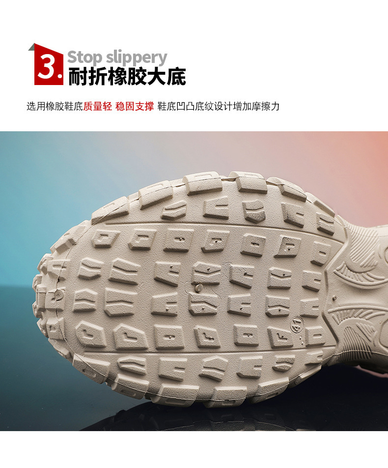 老爹鞋2025秋季网面透气耐磨休闲鞋防滑轮胎底运动跑步鞋跨境男鞋详情7