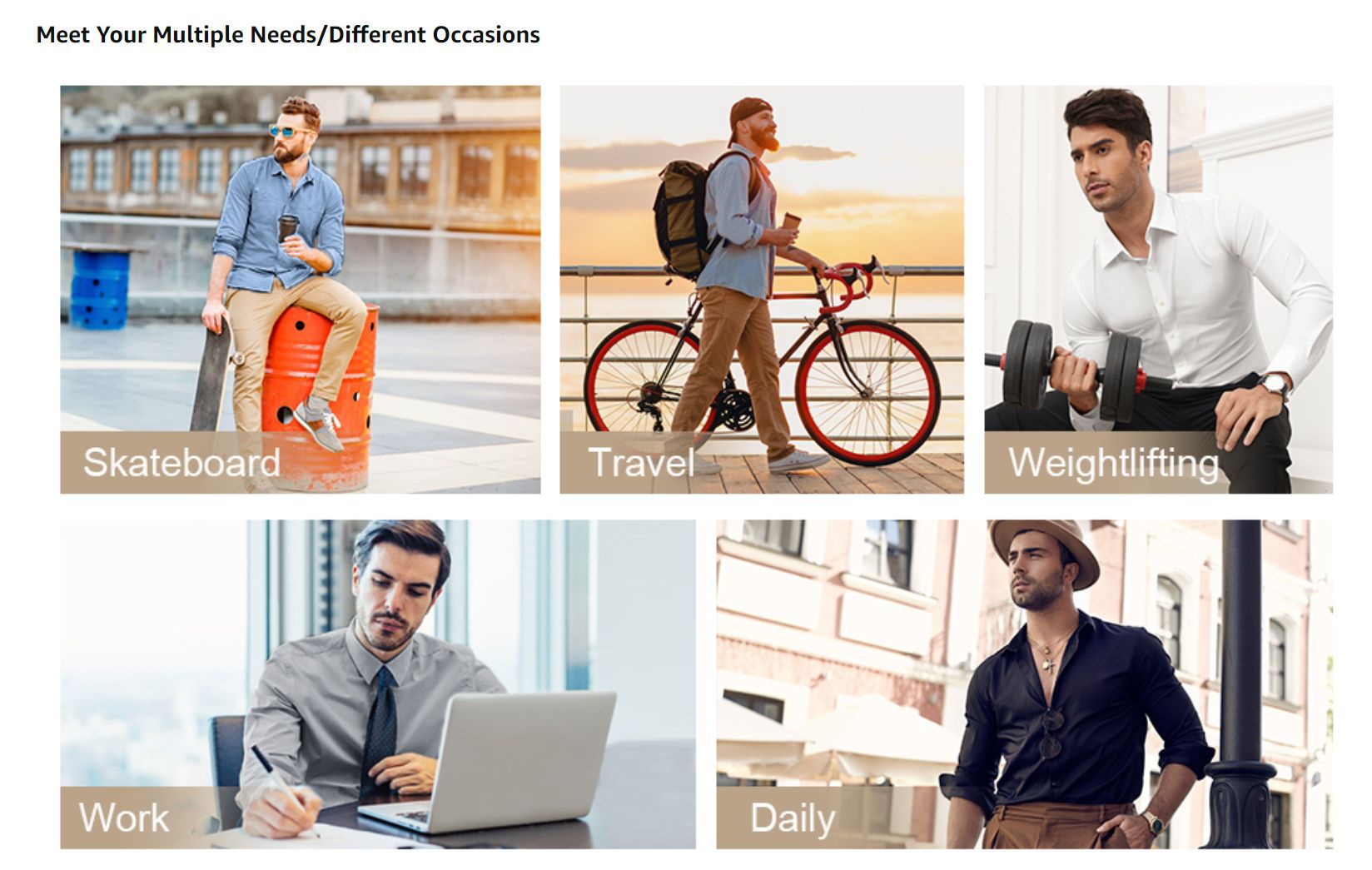 大码四面弹力衬衫男士长袖免烫工装商务休闲高级感白色衬衣外贸款详情11