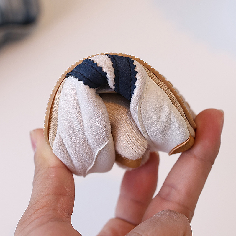 Spring and Autumn baby shoes for 0-1 year old boys and girls, soft-soled shoes and socks in one set, 3-6-9 months, casual walking shoes, anti-slip floor pic 12