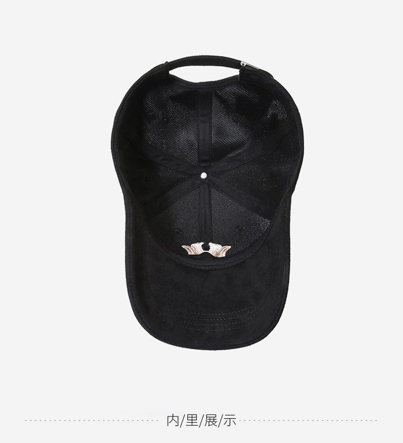 春秋新款棒球帽遮阳鸭舌帽男女情侣潮流欧美时尚刺绣字母百搭帽子详情13
