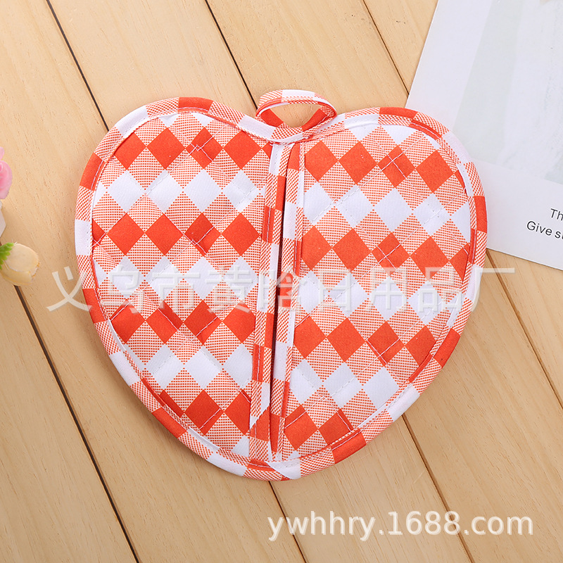 【 Chi Jia 】 Double-layer thickened and enlarged anti-scald and heat-insulating coasters and placemats for kitchen and dining rooms, high-temperature resistant oven baking MATS pic 2