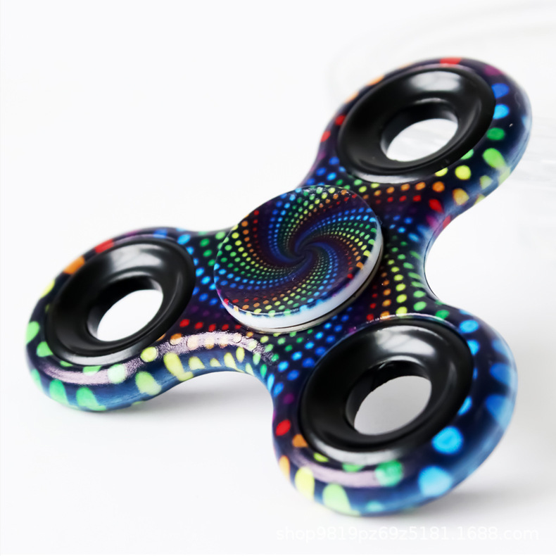 指尖陀螺加工塑料玩具创意手指旋转器小礼品批发定制减压神器金属详情9