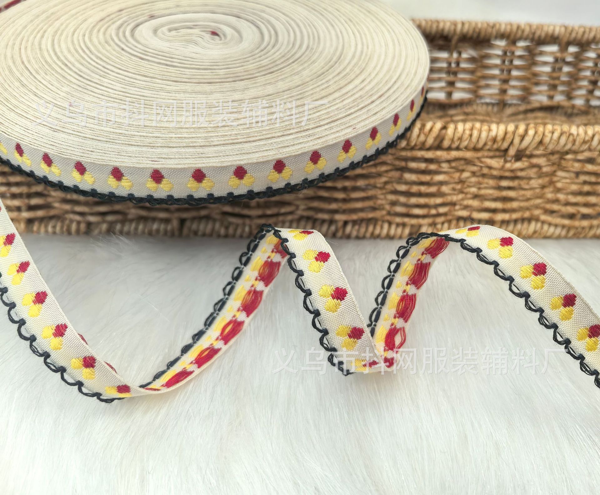 1.2cm orfebrería jacquard estilo étnico bordado cinta de tejido adornos para el pelo tocados bolsa banda lateral espectáculos accesorios de vestuario pic 14