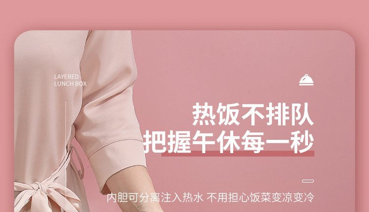 电视机不锈钢饭盒分格卡通动物学生就餐午饭盒新款创意分格餐盒 pic 10