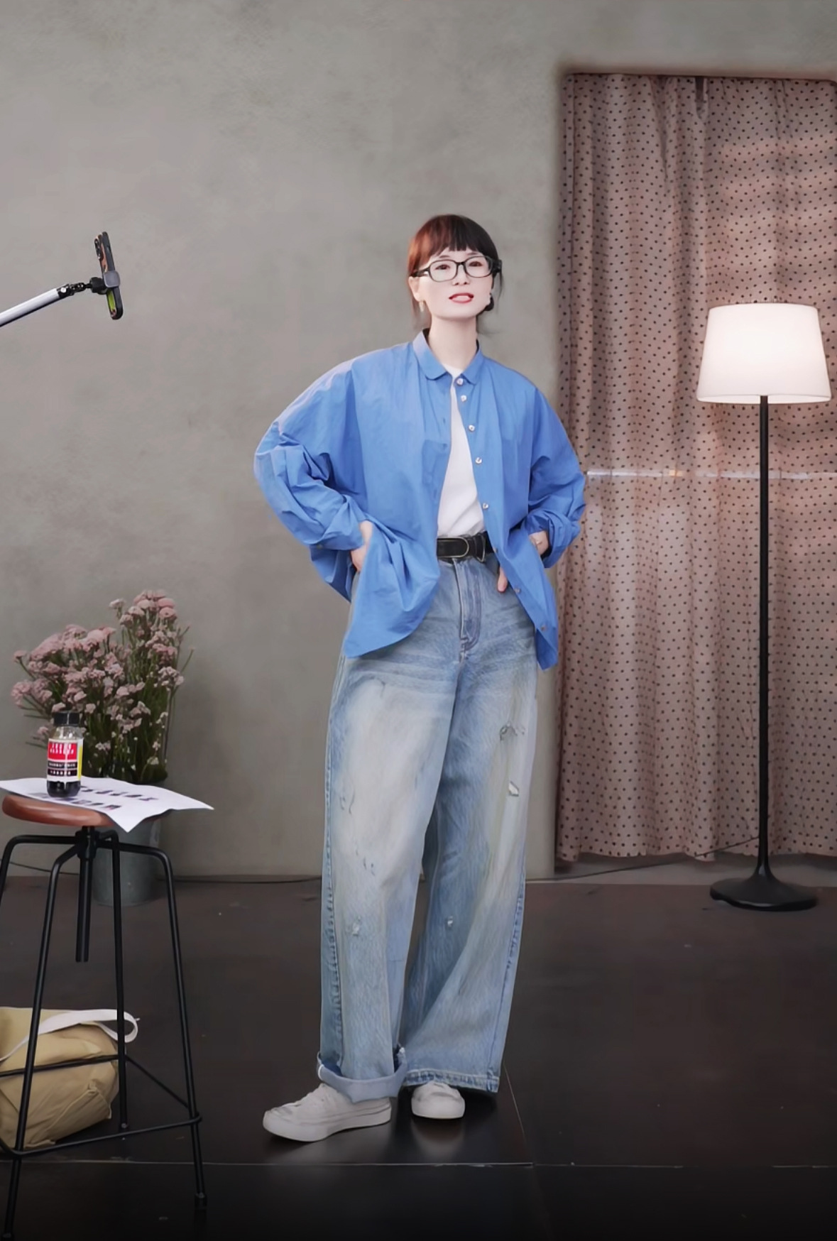 【 Random Thoughts 】 Summer Storm Ripped Heavy Washed jeans straight-leg pants for all four seasons pic 15