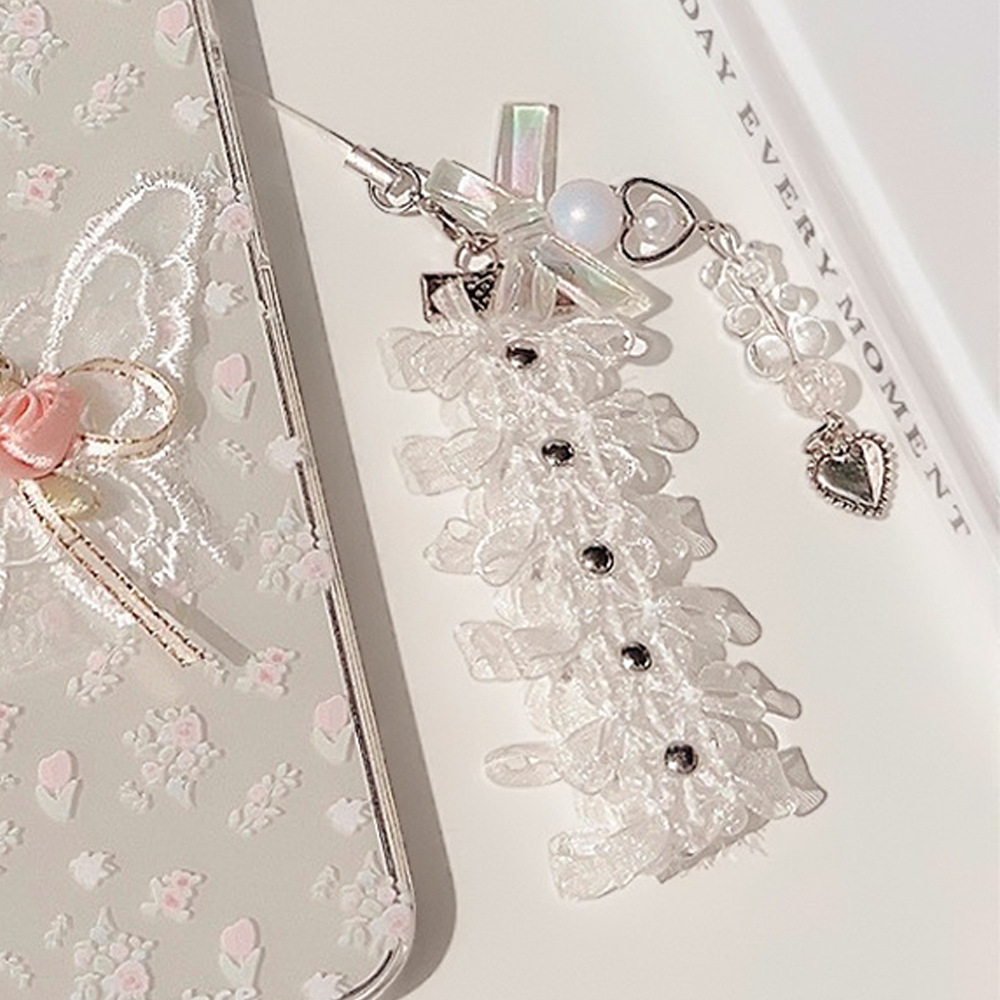 彩色链条手机壳挂绳适用苹果/华为便携手腕带绳个性ins多巴胺挂件详情6