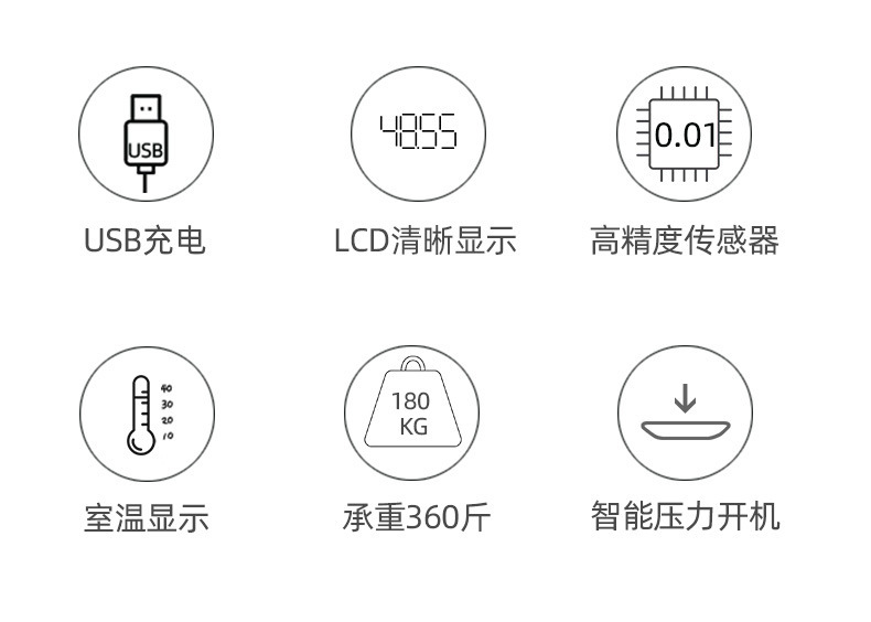 途一体重秤一件代发电子秤人体家用体重称电子称批发体重计称重秤详情9