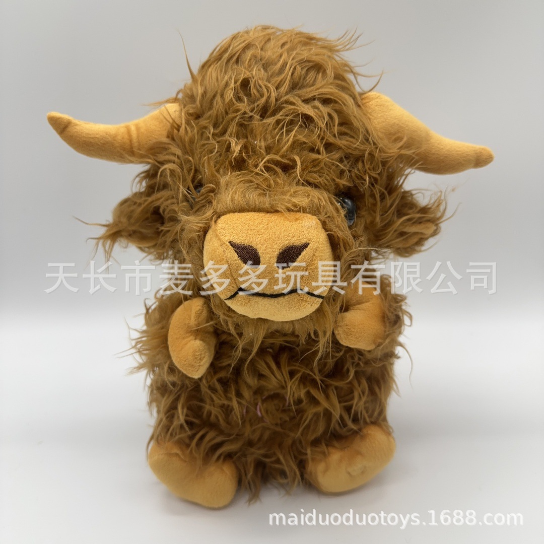 跨境玩具会呼吸高地牛毛绒玩偶考拉公仔儿童声光安抚音乐卡皮巴拉详情2