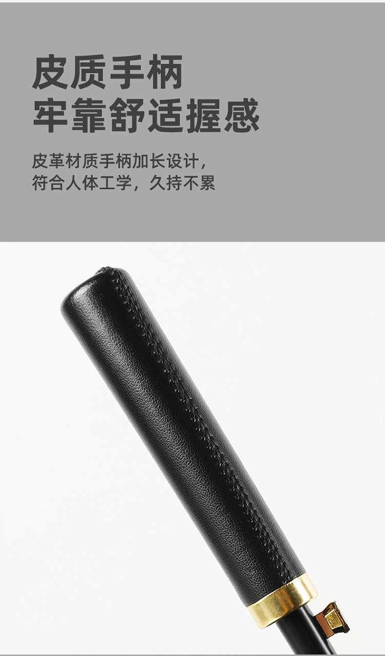 超大24骨双层雨伞男士长柄直杆伞大号加固加厚结实抗风暴高尔夫伞详情8
