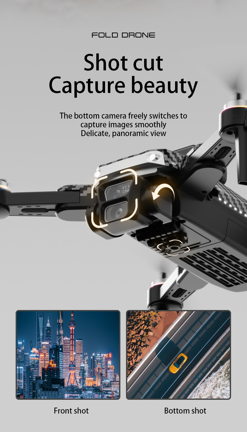 无人机S7H跨境高清航拍无刷电机电调高清航拍遥控带屏幕玩具批发详情31