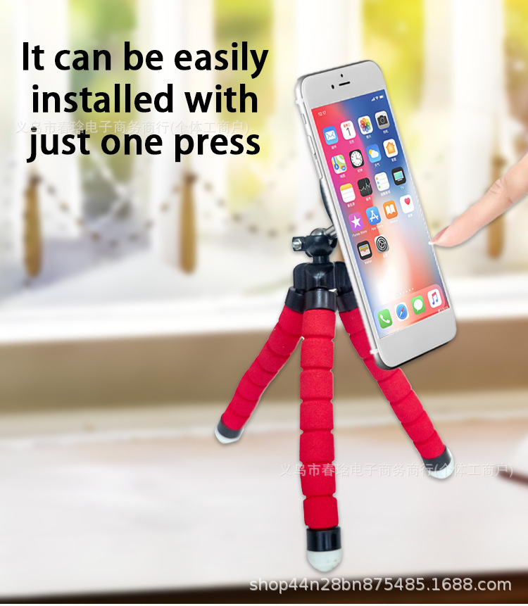 ​N52强磁磁吸盘ABS材质 1/4通用接口手机相机支架 直播车载两用详情4