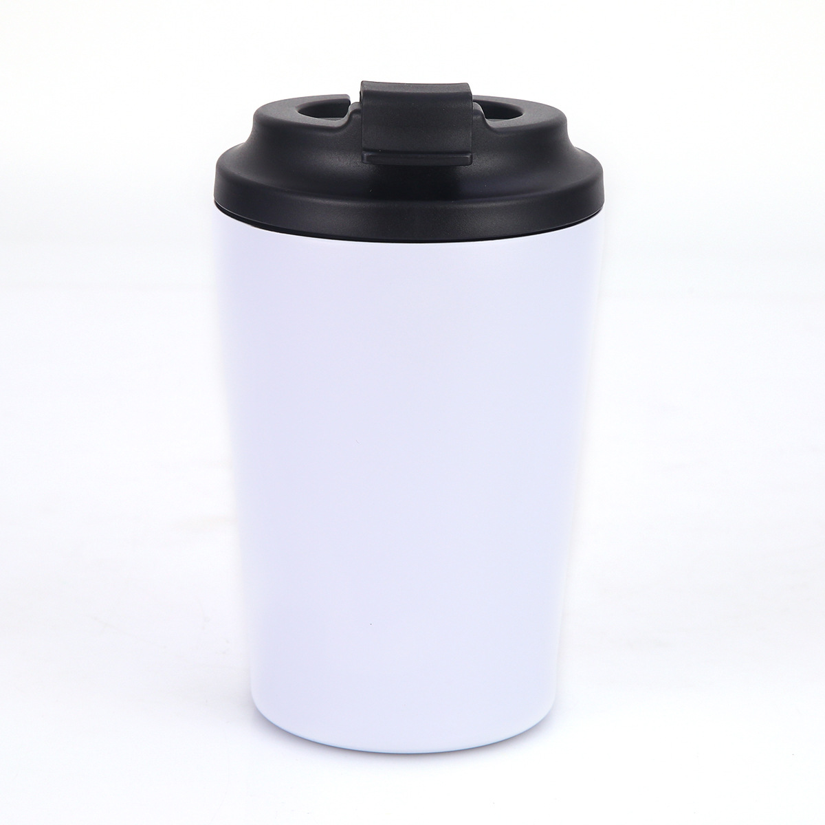 Cross-border 12oz milk cup with scale, 304 stainless steel double-layer vacuum insulated cup, portable mini coffee cup pic 4