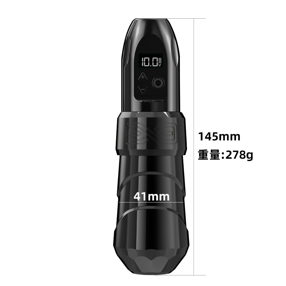 shanilak third-generation rechargeable tattoo pen with LCD display, tattoo needle motor, portable tattoo pen pic 17