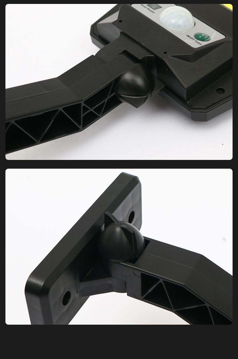 New solar street lamp, induction courtyard LED wall lamp, smart remote control lighting lamp, COB high-intensity small street lamp pic 4