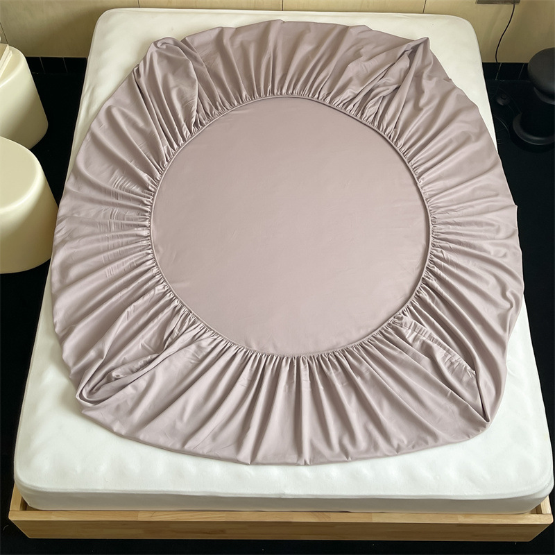 Long-staple cotton single item, all-cotton brushed quilt cover bed, simple pigment color pure cotton autumn and winter 1.8m bedding pic 151