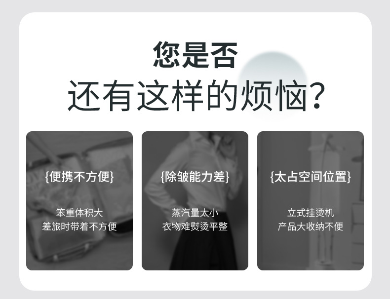 跨境无线手持式挂烫机熨衣机大功率蒸汽家用便携式熨斗旅行电熨斗详情3