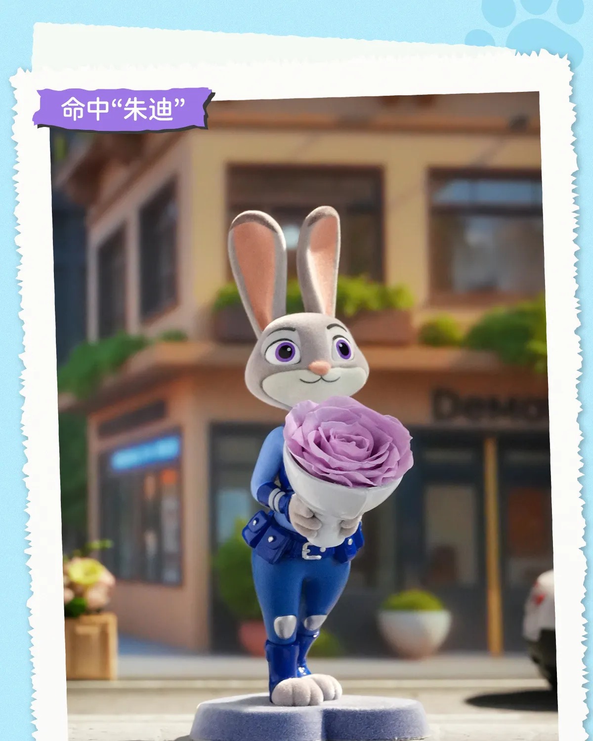 正版迪士尼花花动物城系列盲盒潮玩手办可爱公仔桌面摆件礼品批发详情9