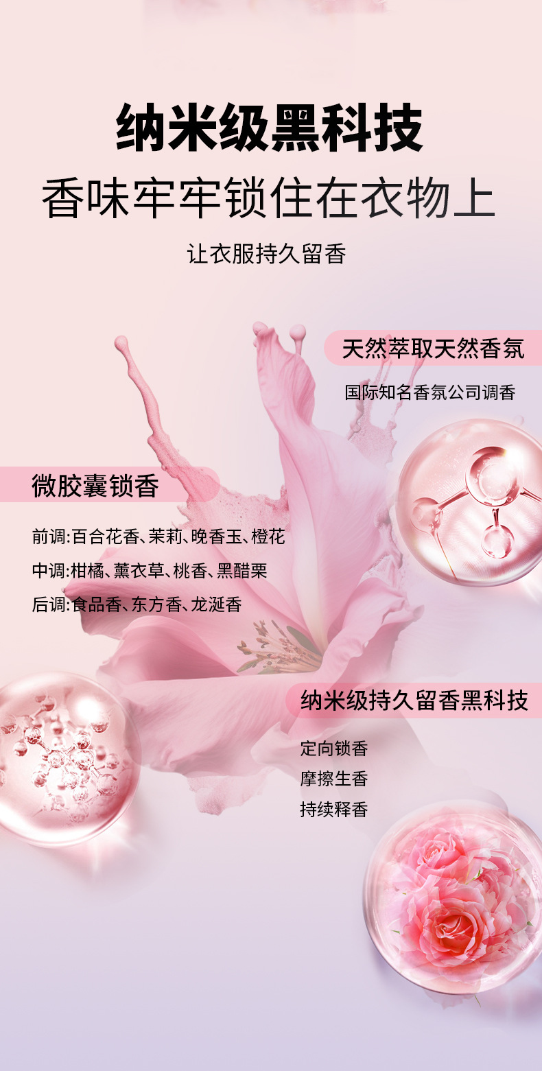 Anti-color bleeding laundry tablets Master Fragrance for washing and adding clothes. Anti-color bleeding and long-lasting fragrance. One multi-purpose Polyester Xiaomeng pic 2