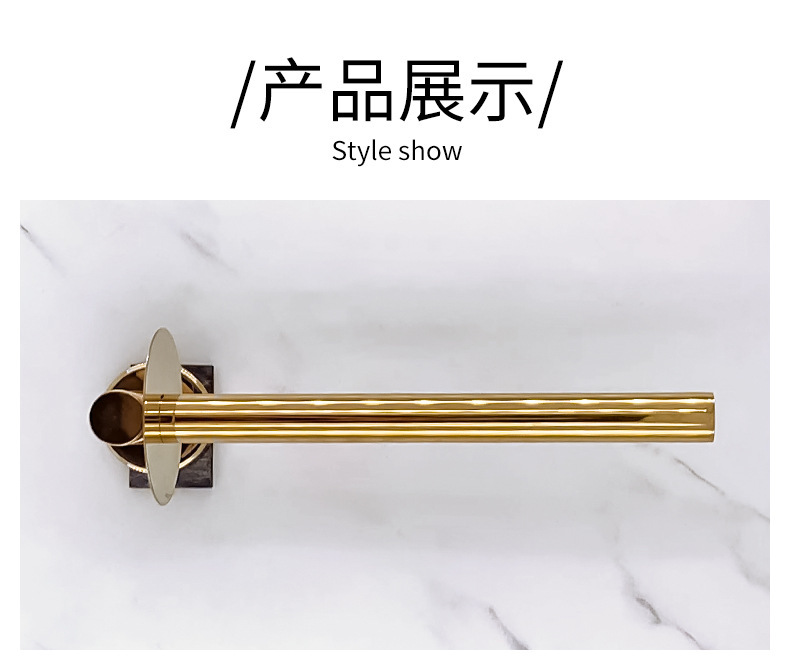 Wholesale of household bathroom toilet paper roll racks, stainless steel toilet paper racks, kitchen paper racks, hotel engineering bathroom tissue racks pic 9