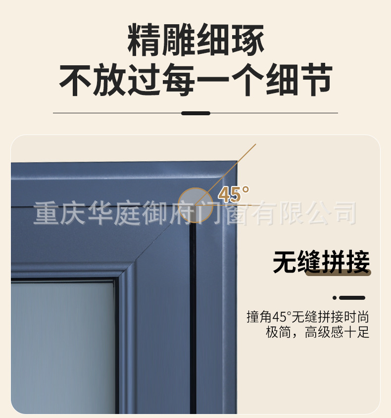 简约卫生间浴室门现货铝合金门双层钢化玻璃门淋浴门厨房洗手间门详情14