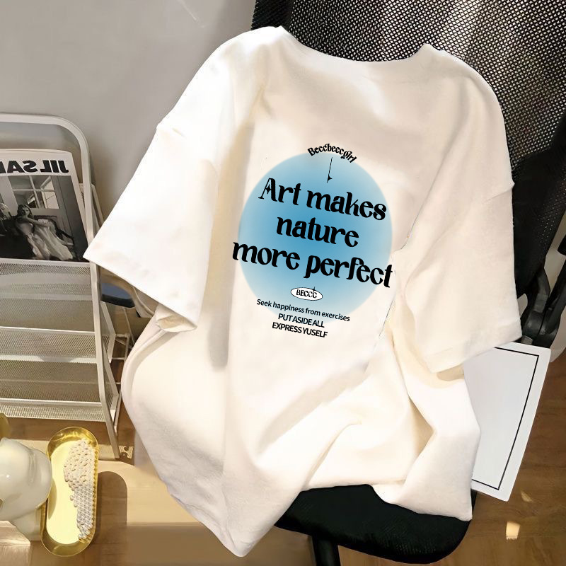 爆款韩版卡通史努比短袖T恤男女同款情侣装百搭潮流帅气上衣服潮t详情10