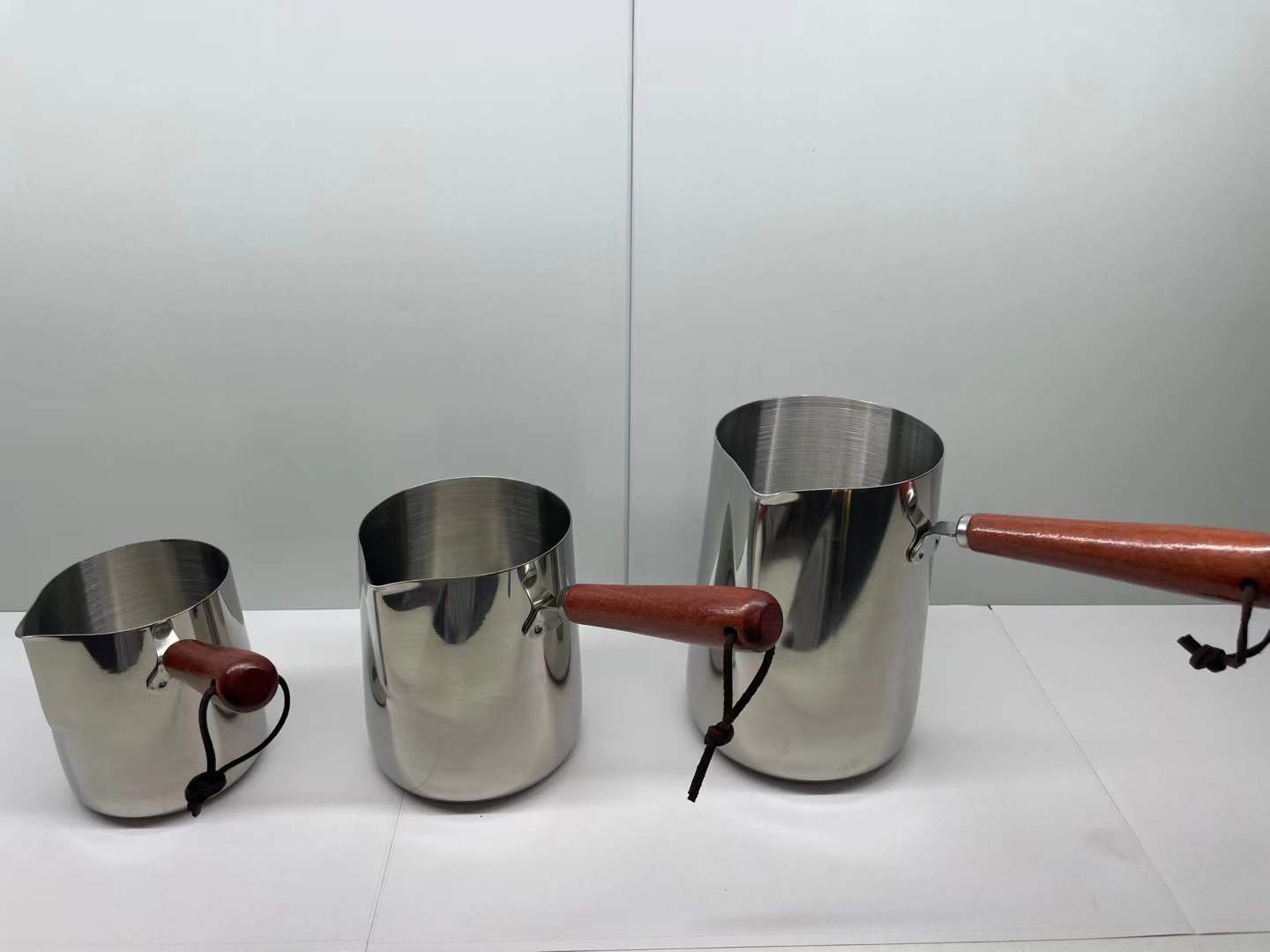 Fancy milk pot, stainless steel thickened baby food pot, baby cooking, mini deep pot, coffee cup, hot milk cup, pointed mouth milk cup pic 13