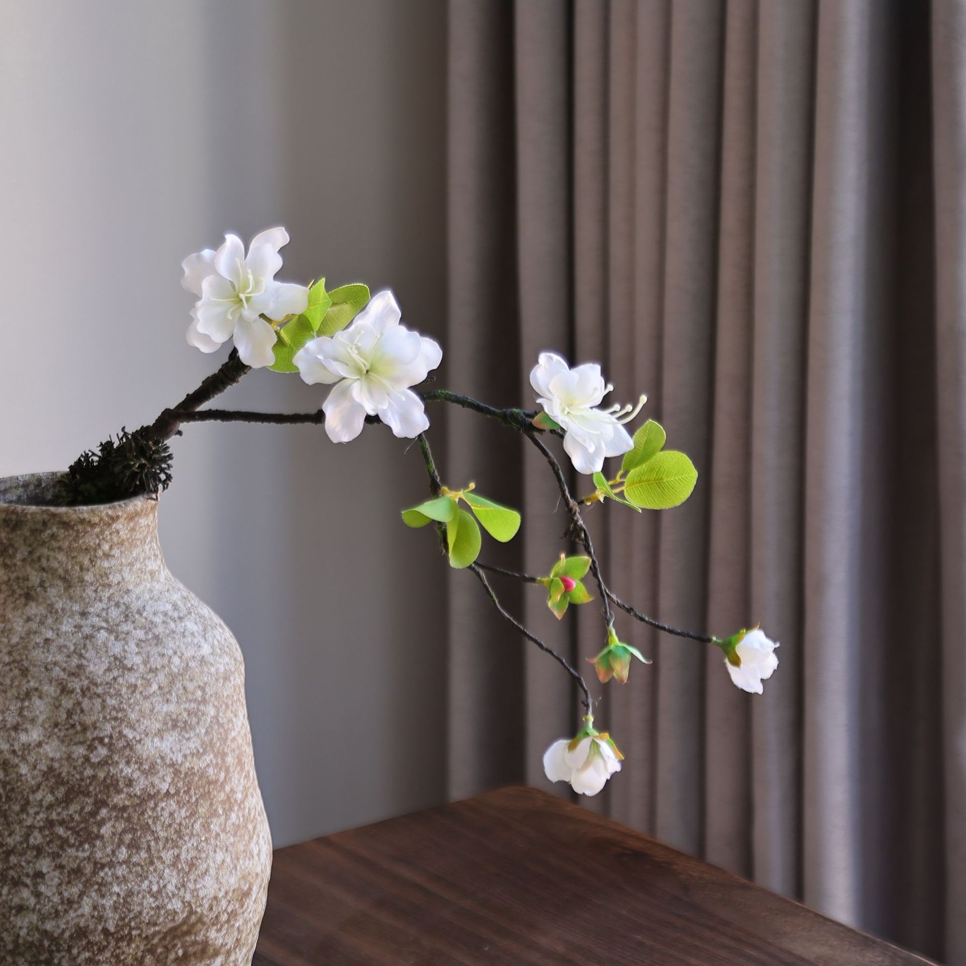 仿真花金丝兰家居中式古典茉莉花假花插花摆件新中式花朵家居装扮详情13