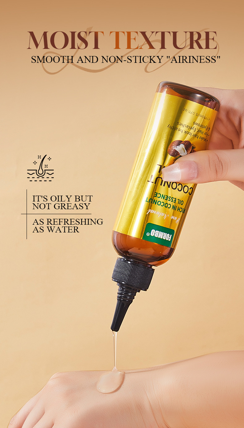 【 Cross-border Exclusive Supply 】FORMBO Hair Essential Oil Softens hair strands with luster and improves frizz. Wholesale of Hair essential oil pic 10