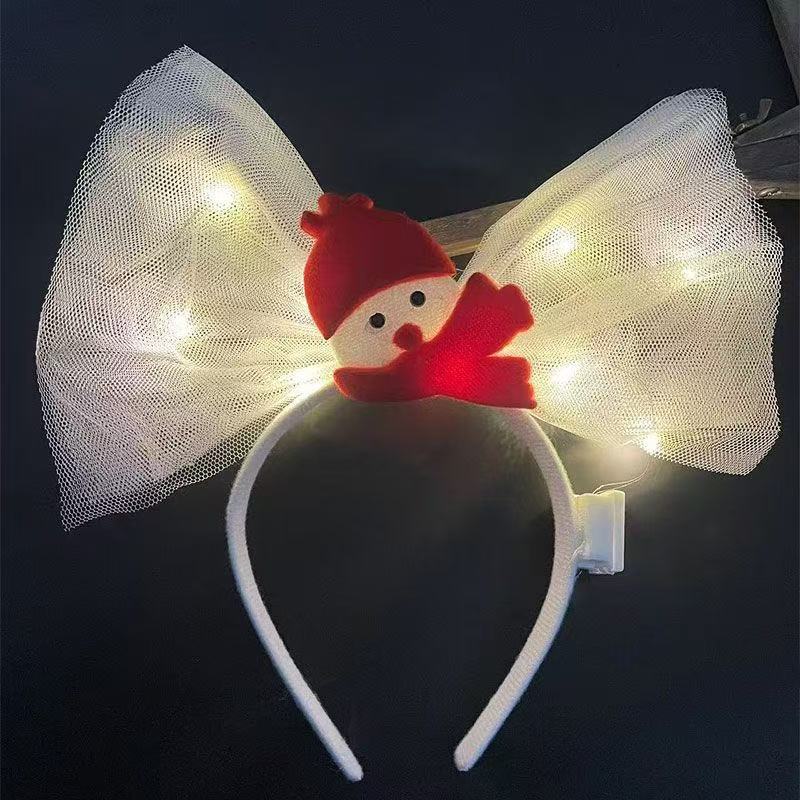 网红发光天使翅膀背饰地摊夜市热销闪光花环兔子发箍彩球蝴蝶头饰详情25