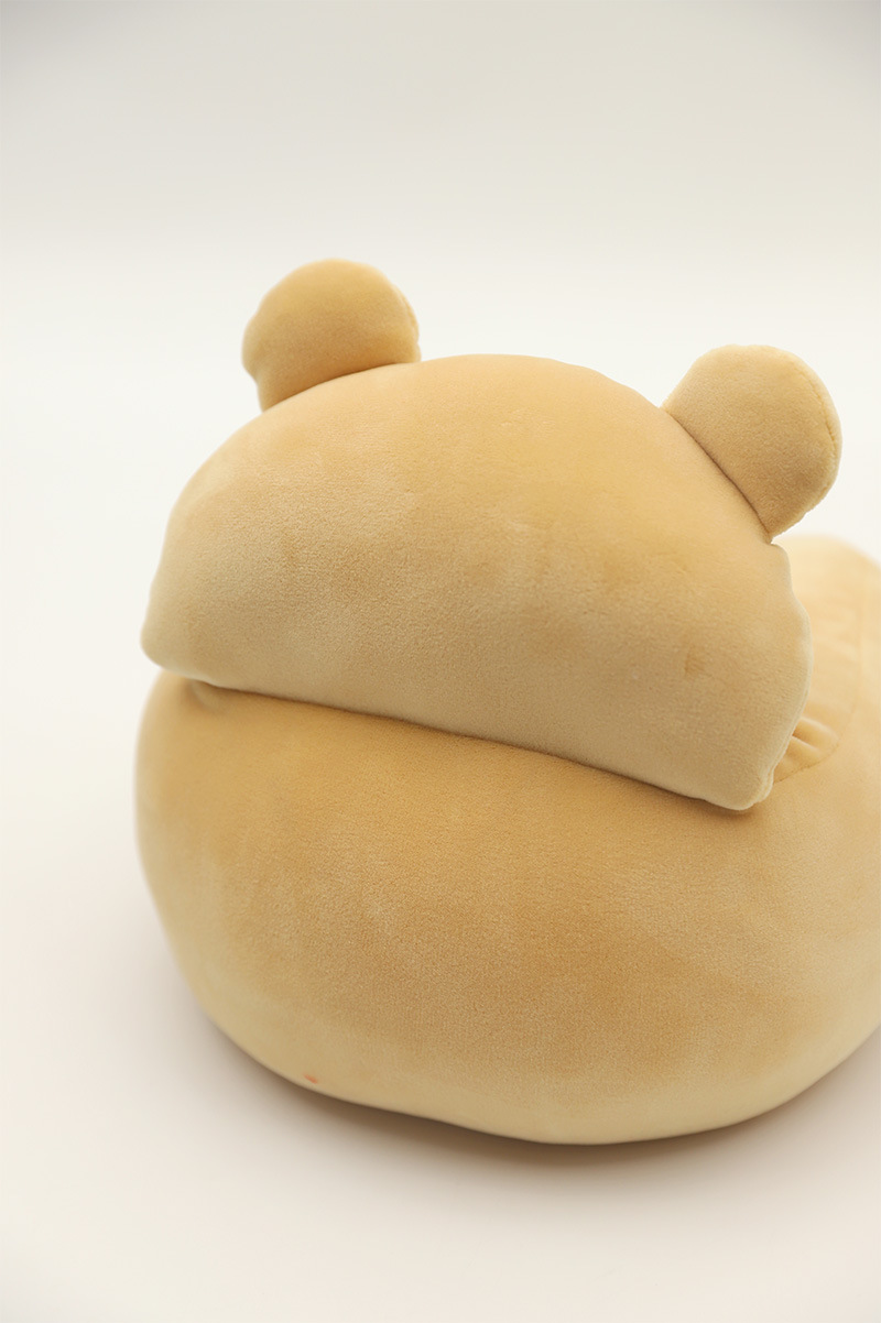 卡通动物充棉U型枕定货 康乐屋PP棉填充颈枕 旅行出差颈椎枕订做详情16