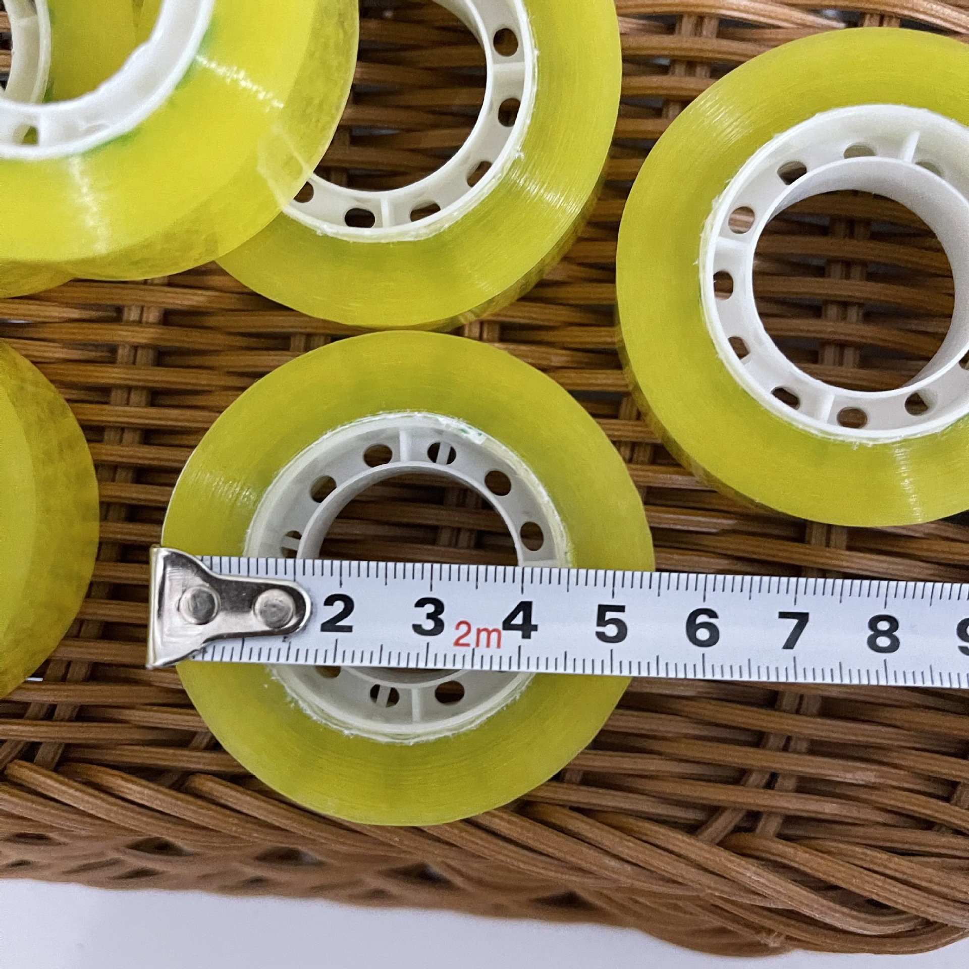 【 Zone 1-4 】【 Thickened 】 Small tape 8/ roll 480/ box Stationery tape Student Supplies Tape Adhesive Paper Small tape Office Tape 1 yuan Source Gift Street stall wholesale pic 3