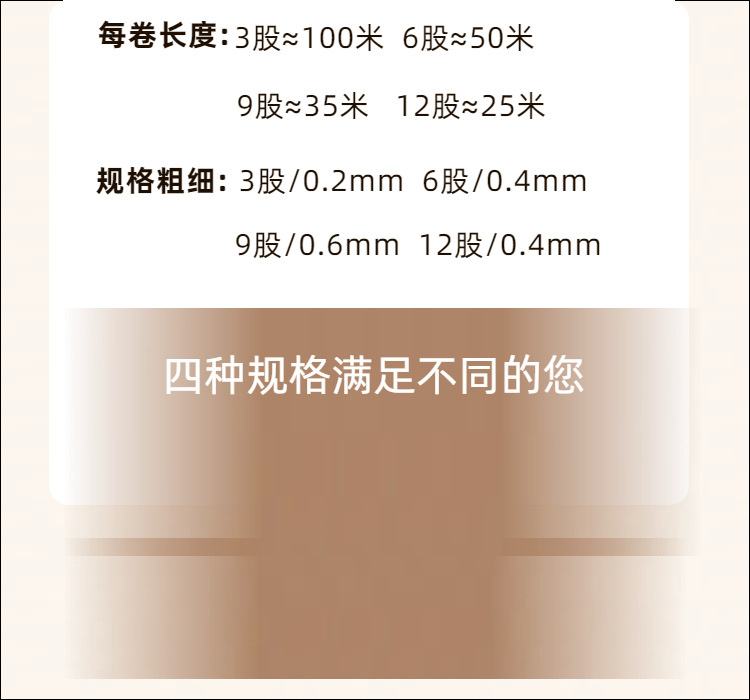 6股幻彩线变色龙编织线手工diy手链绕线刺绣莲花粽子材料金银丝线详情3