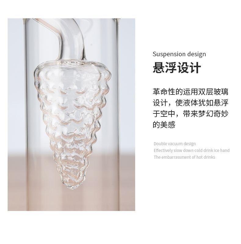家用厨房玻璃二合一高硼硅玻璃油壶双口细嘴厨房用密封酱醋调味瓶详情9