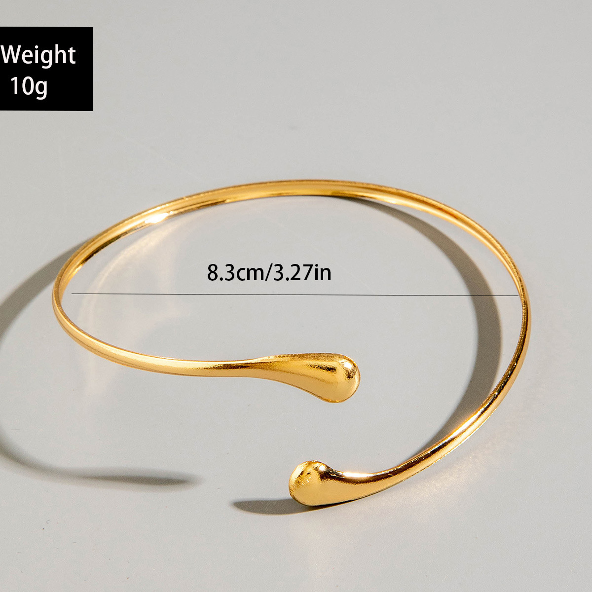 亚马逊跨境个性冷淡风海星手臂镯线条计感蝴蝶环形开口臂镯女详情66