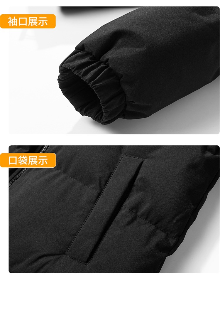 情侣羽绒棉衣外套男装青年加厚保暖棉服立领宽松面包服御寒棉袄子详情16