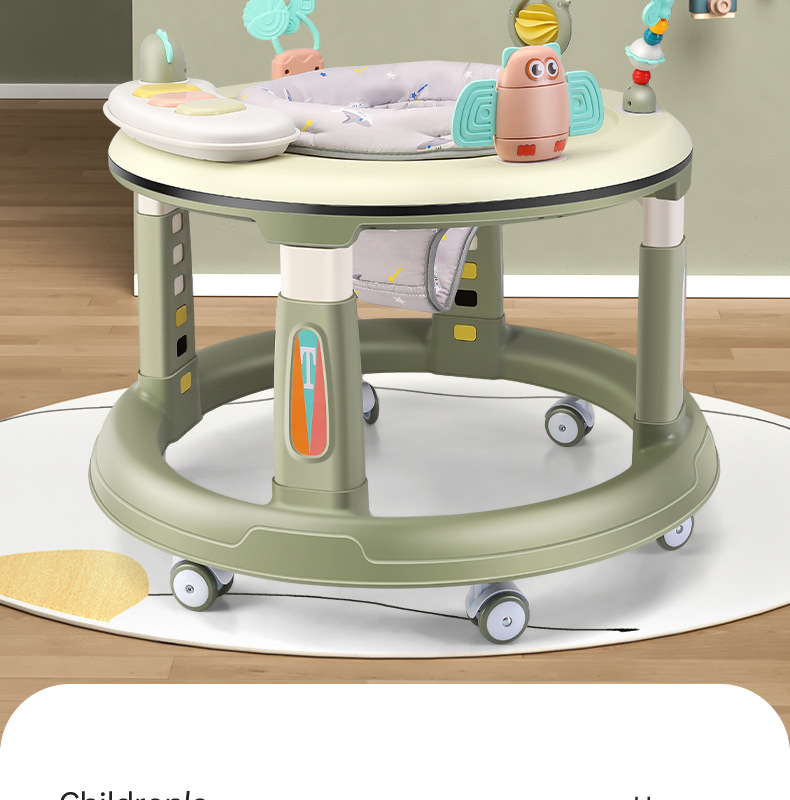 婴儿学步车男女宝宝多功能防侧翻7-18月男女孩可坐可推儿童手推车详情2