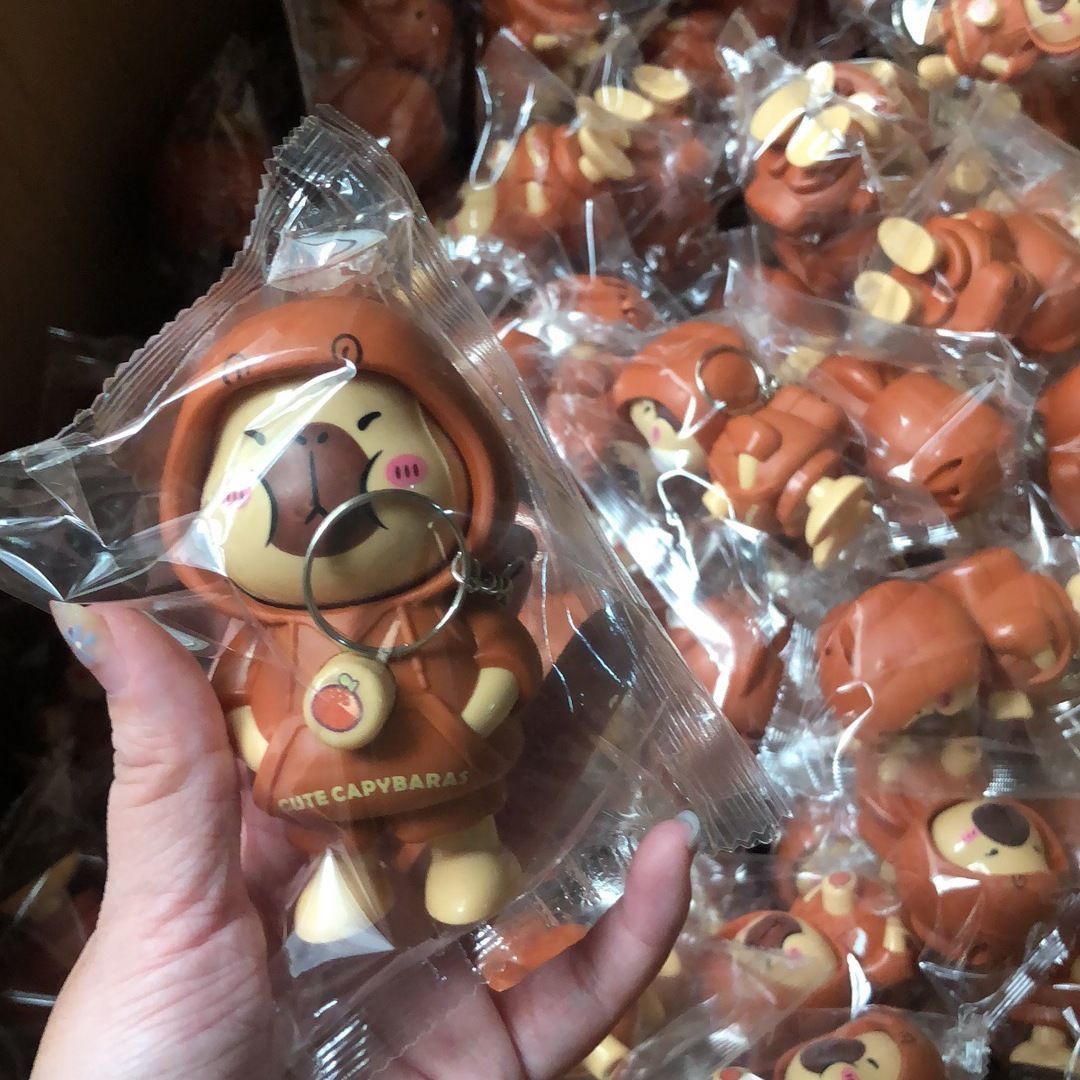 Capybara animal face-changing toys, face-changing bag pendants, face-changing toys, transforming cartoon dolls, gifts, keychains, decorative pendants, face-changing dolls, keychains, pendants, stress-relieving toys pic 5