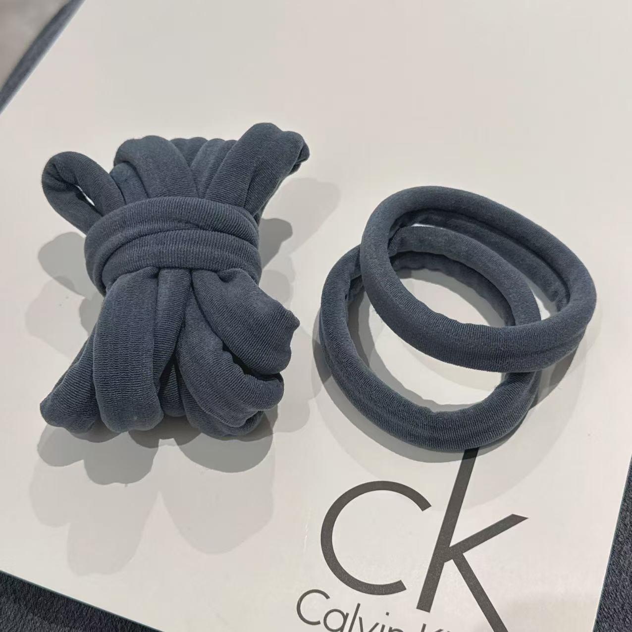 莫兰迪色新款加大号毛巾圈发圈时尚简约高弹力舒适发饰详情7